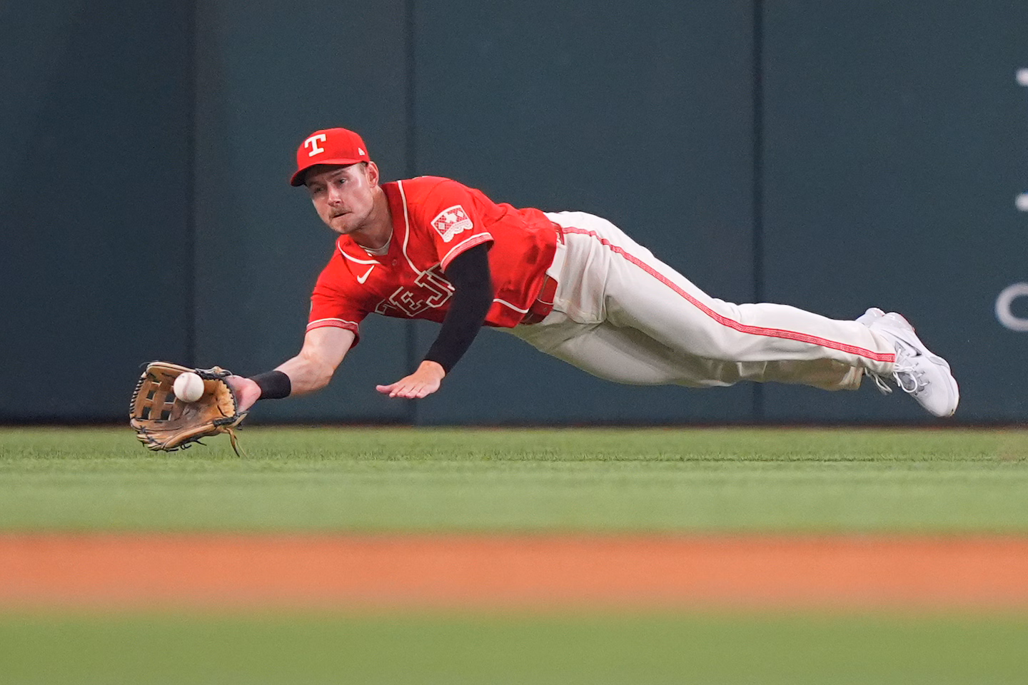 Former top prospect Jarred Kelenic takes his latest big league swing with the Texas Rangers