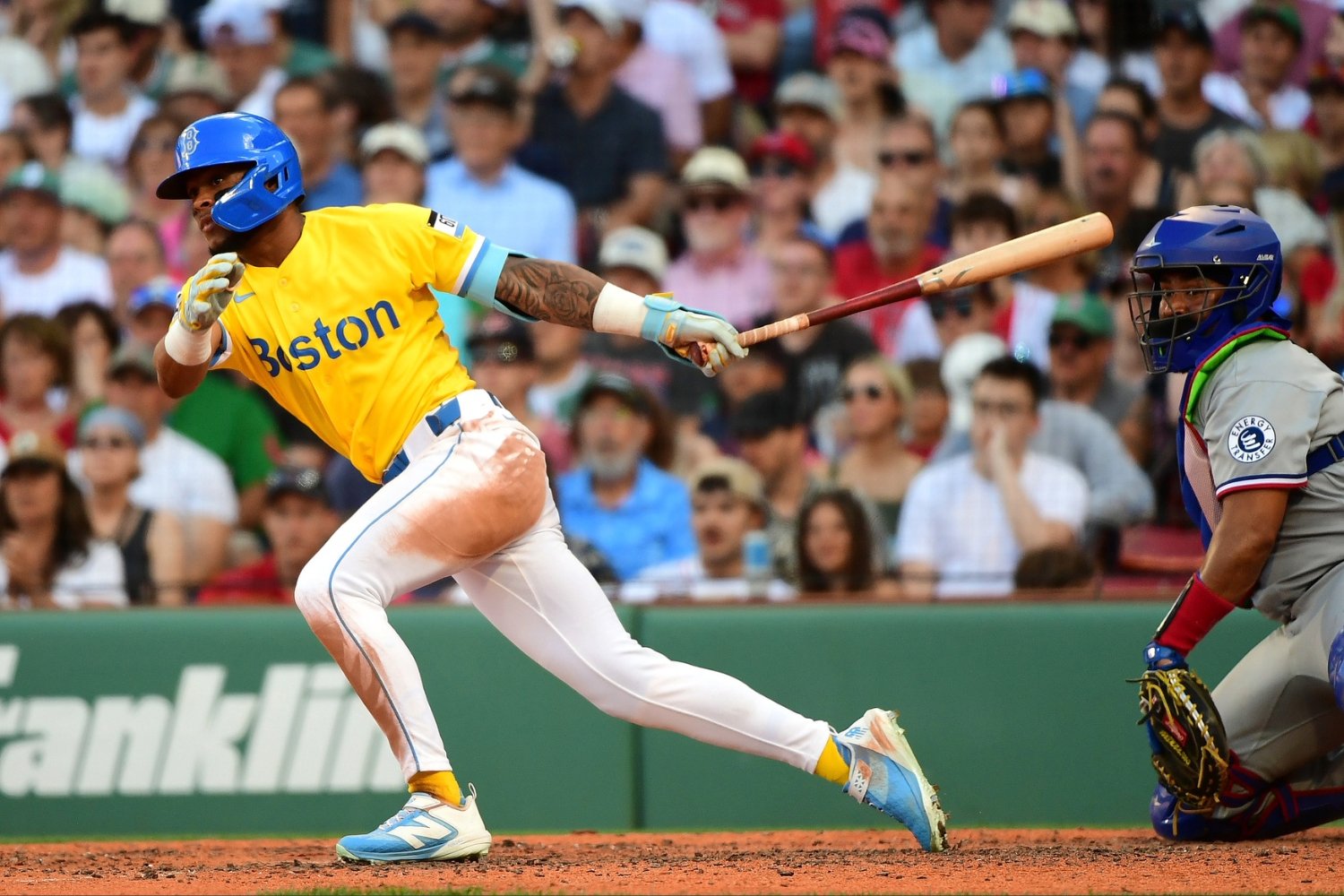 Ceddanne Rafaela Is Succeeding By Breaking One of Hitting’s Basic Rules - Red Sox