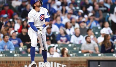 Chicago Cubs score 7 runs in the 2nd inning in 8-6 win