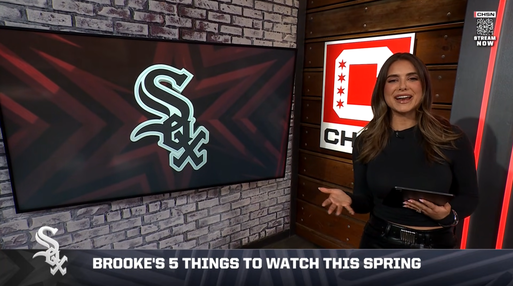 Brooke Fletcher debuts as first female game analyst for White Sox