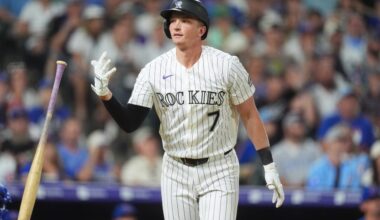 Colorado Rockies rookie Sterlin Thompson's walk-off single beats Chicago Cubs, 3-2