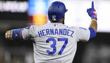 Dodgers set return day for Teoscar Hernández, Evan Phillips close behind