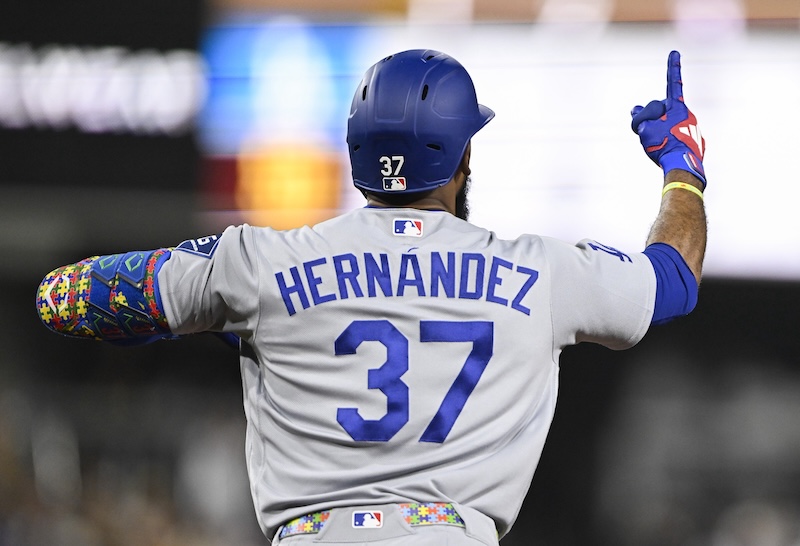 Dodgers set return day for Teoscar Hernández, Evan Phillips close behind
