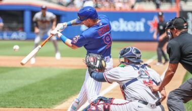 Mets score four runs in first inning, A.J. Ewing records three hits in 8-1 win over Braves - SNY