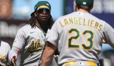 A's rally for 9-6 win over Giants with 4 runs in the ninth with 2 out