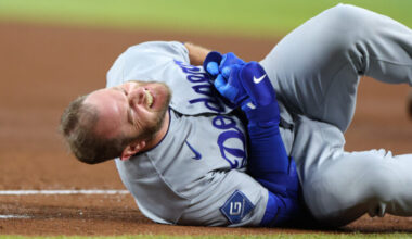Dodgers Get Good News on Max Muncy’s Scary Collision vs. D-Backs