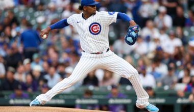 Chicago Cubs starter Edward Cabrera exits with apparent injury