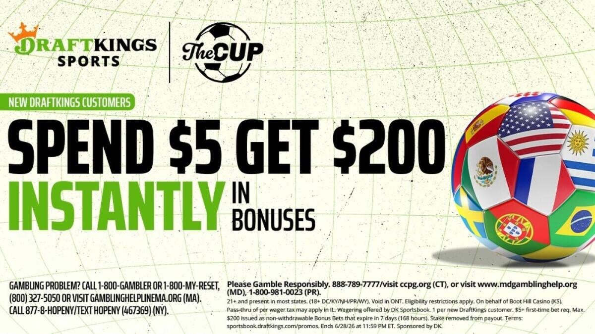 DraftKings promo code: Get $200 in bonus bets for Diamondbacks-Dodgers, Cardinals-Rangers, MLB on Monday
