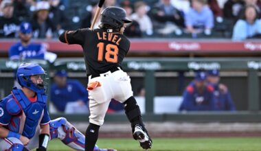 Giants promote star prospect Jhonny Level to High-A
