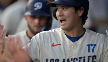 Dodgers winning week bookended by losses, Shohei Ohtani does it all