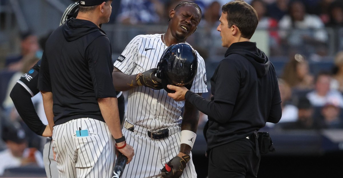 Yankees news: Jazz Chisholm Jr. homers, won’t wear cup after painful foul