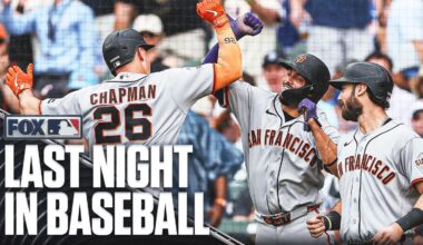 Last Night In Baseball: Giants And Nationals Hit How Many Home Runs?