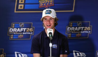 Gavin McKenna goes No. 1 overall in 2026 NHL draft, sixth-ever NCAA top pick