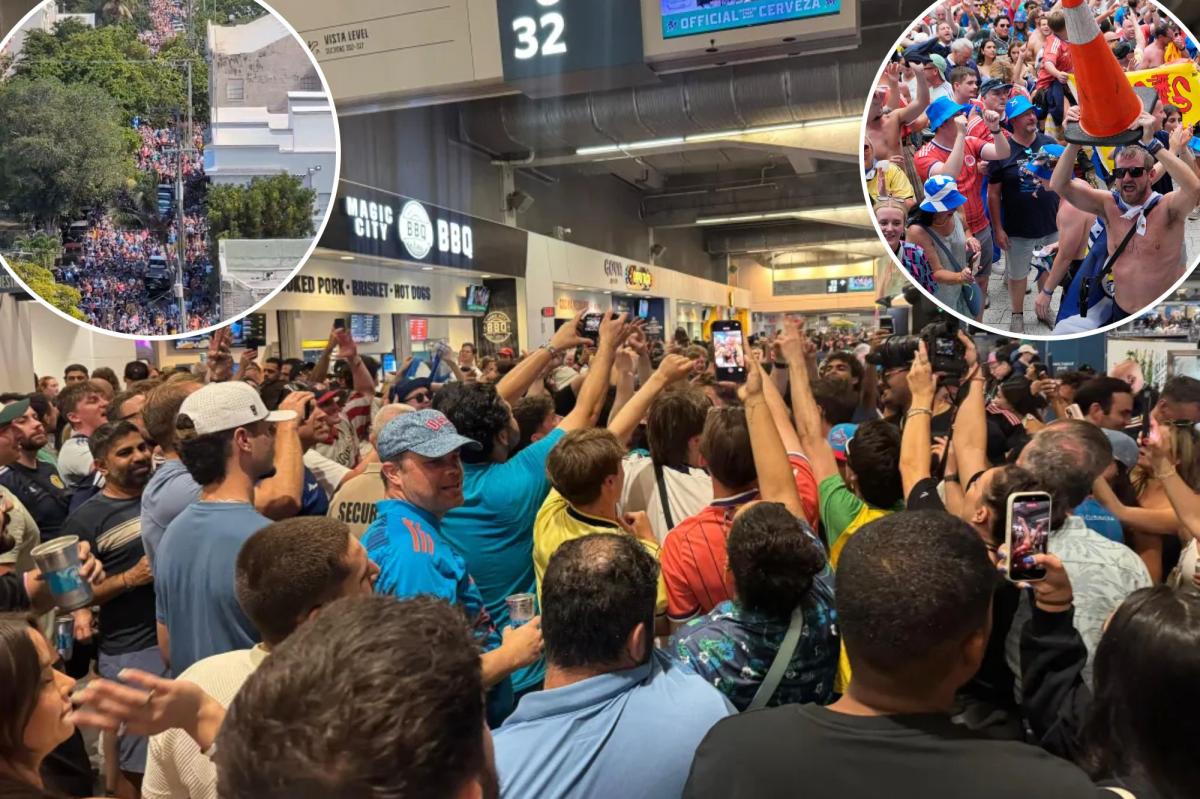 Tartan Army takes over LoanDepot Park ahead of Scotland-Brazil World Cup clash in wild scene