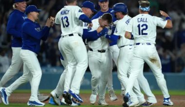Dodgers storm back in ninth for wild walk-off win over Orioles