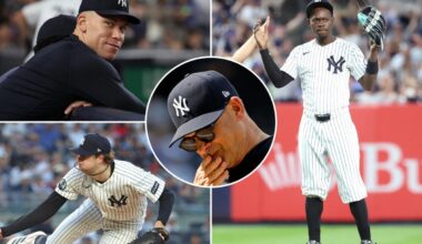 Yankees issues: Aaron Judge timeline, Cam Schlittler innings, blunders
