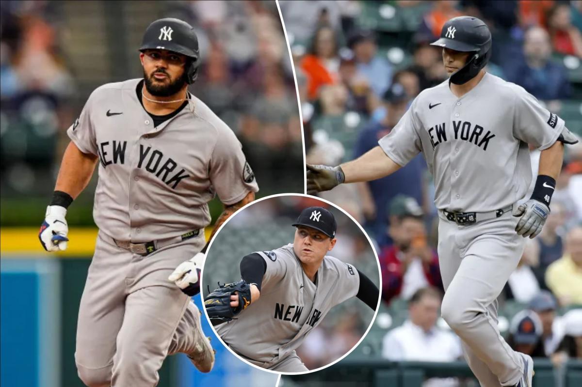 Yankees belt three big homers in win over Tigers to take series