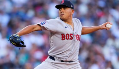 Ranger Suarez flirts with no-hitter as Red Sox beat Marines 6-2 in series opener
