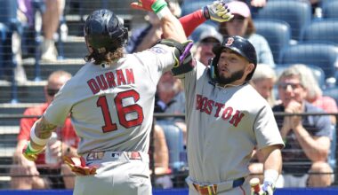 Jarren Duran homers again as Red Sox rally to beat Guardians 9-4