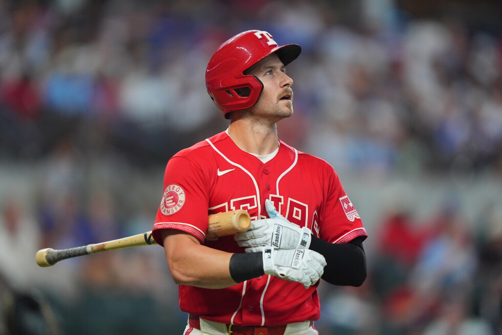 Jarred Kelenic takes another swing at the big leagues with the Rangers