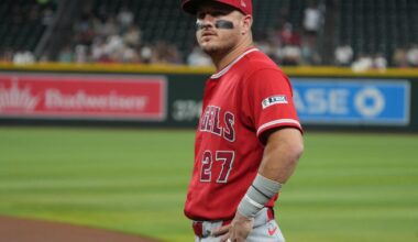 Angels put Mike Trout on injured list before losing to Athletics
