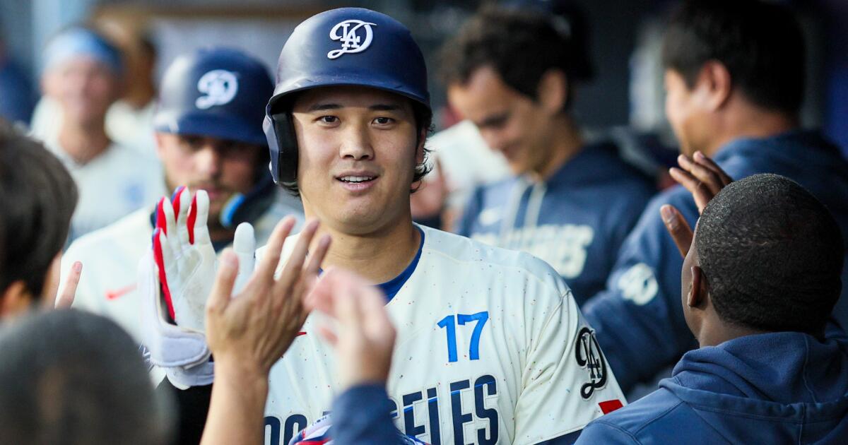 Shohei Ohtani out of Dodgers' lineup for birth of second child