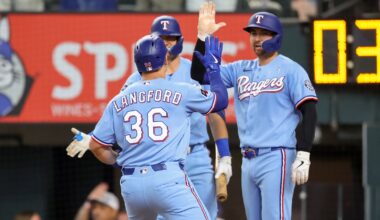 Wyatt Langford hits 3-run homer as Rangers win 4-3 to end 6-series losing streak against Padres