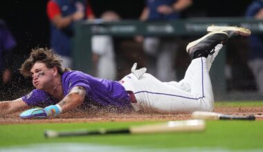 Jake McCarthy hits 3-run triple in 9th inning as Rockies rally for 3-2 win over Red Sox