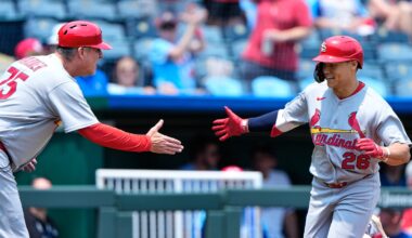 JJ Wetherholt hits 2 homers as the Cardinals beat the Royals 12-10 to avoid a sweep