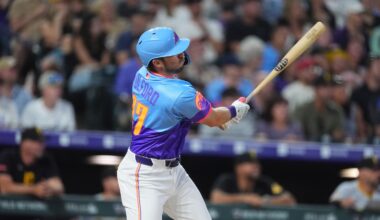 Fulford's pinch 2-run double in 8th lifts Rockies past Pirates 4-3, Freeland reaches 1,000 Ks