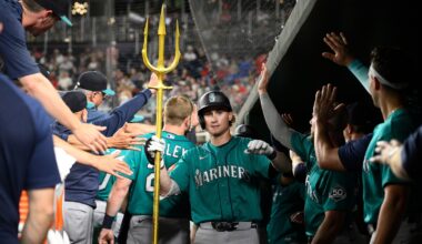 Colt Emerson homers as Mariners beat Nationals 10-2 after long rain delay