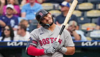 Boston Red Sox right fielder Wilyer Abreu (52)