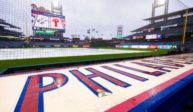 Dodgers, Phillies Announce New Start Time for Tuesday's Game