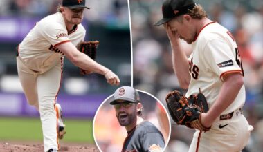 Logan Webb, Tony Vitello address Giants’ first-half collapse