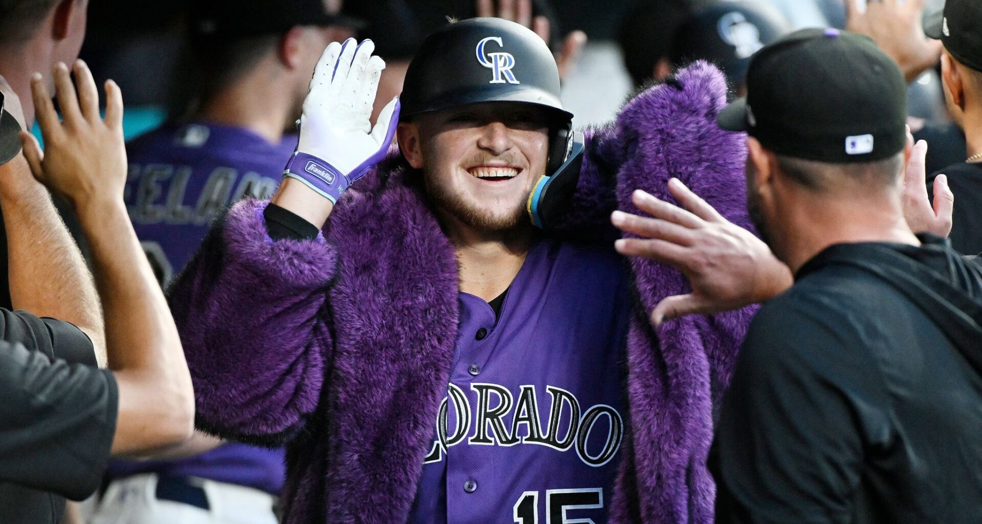 With sharp eye for strike zone, catcher Hunter Goodman powers Rockies, winning ABS challenges