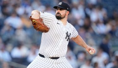 Yankees place LHP Carlos Rodón on 15-day injured list with left elbow inflammation