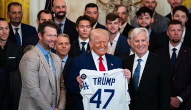 Los Angeles Dodgers to visit White House to celebrate World Series win