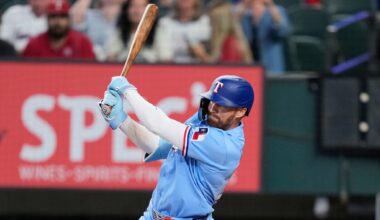 Nimmo's walk-off single gives Rangers 6-5 win over Astros and winning record at All-Star break