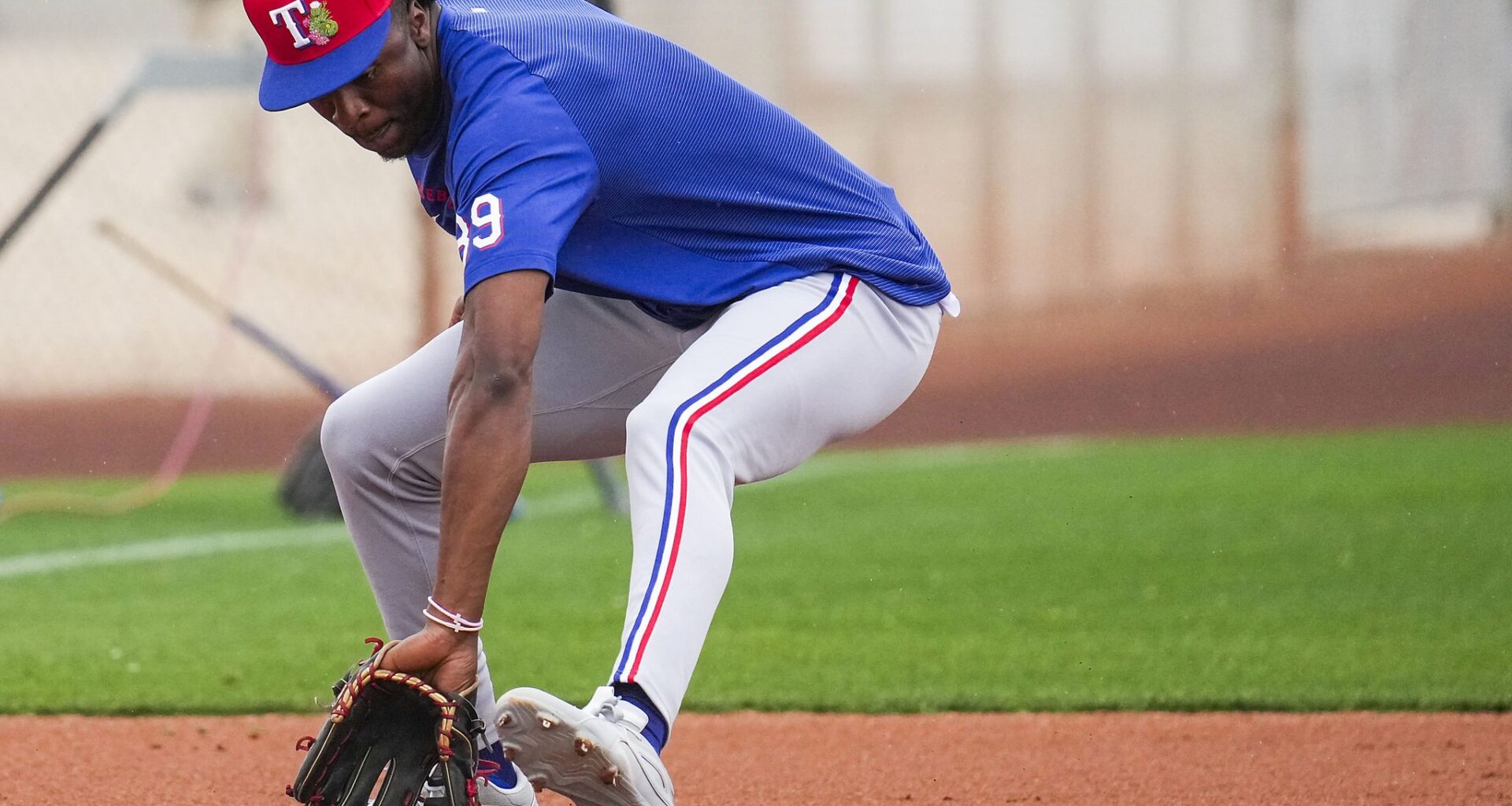 Rangers top prospect Sebastian Walcott makes 2026 debut at ACL