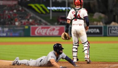 Lee hits clutch double in 9th and Tigers hold on for 2-1 comeback win over Angels