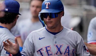 Nimmo delivers go-ahead, 2-run single in 6th inning and drives in 3 as Rangers edge Braves 7-6