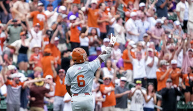 Six Texas baseball players honored with team awards for 2026 season