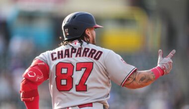 Chapparo, Young and Abrams homer in Nationals' 7-3 win over Rockies