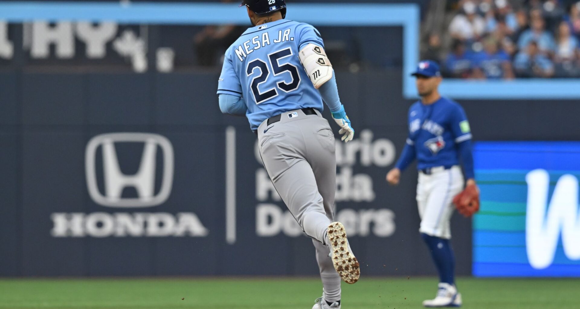Rays hit 3 solo homers, Nick Martinez pitches 6 innings for win as Rays beat Blue Jays 7-1