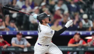 Hunter Goodman's go-ahead homer in 8th inning lifts Rockies to 8-7 victory over Nationals