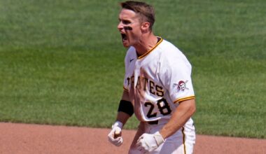 Pirates center fielder Jake Mangum scratched in night game vs. Yankees because of foot discomfort
