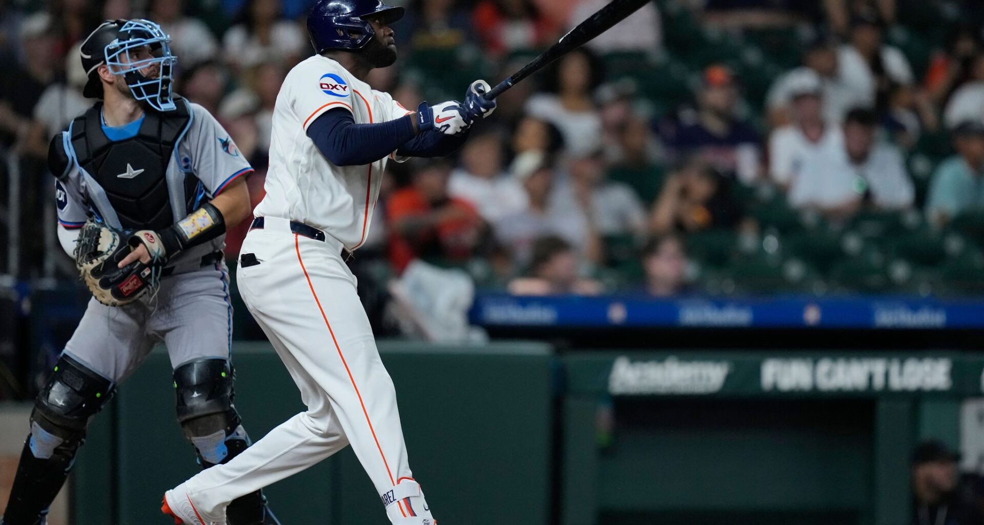 Alvarez and Paredes hit back-to-back homers in Astros' 5-2 win over Marlins