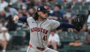 Astros' Spencer Arrighetti leaves start against White Sox in second inning with foot injury