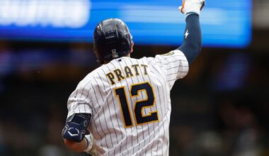 Rookies Pratt, Lara drive in 3 runs apiece, Gasser works 6 innings as Brewers beat Rockies 8-5