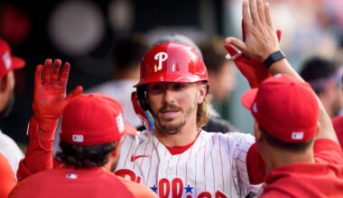 Bryson Stott homers and drives in 5 as Phillies rout Yankees 11-4 to avoid series sweep
